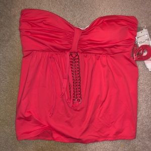 Coral size 10 Beach House tankini swimsuit